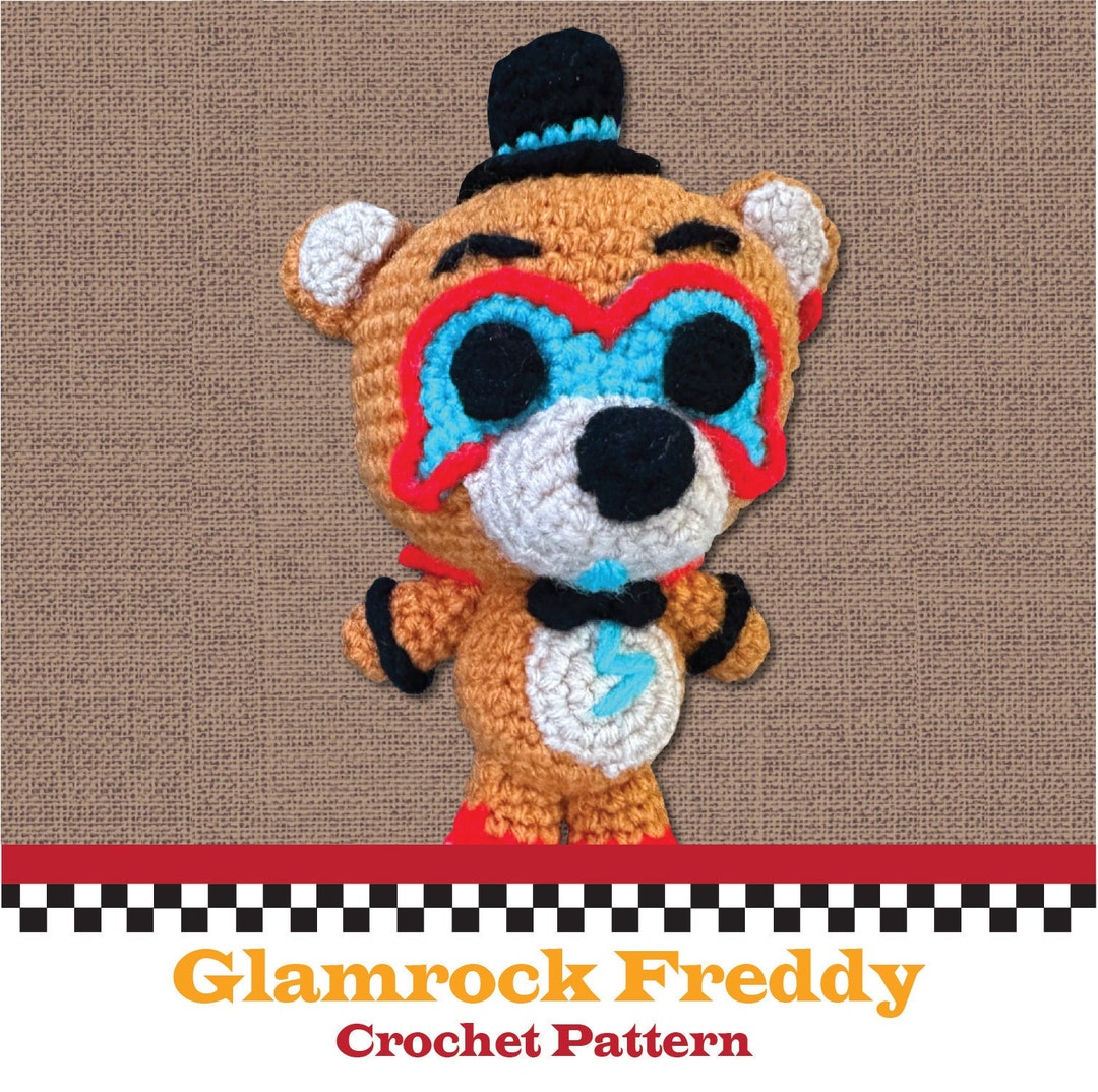 Glamrock Freddy Crochet Pattern - Etsy