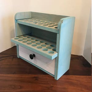 Essental oil storage// Essential oil holder// Essential oil// 48 count shelf with drawer