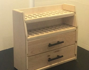 Essental oil storage// Essential oil holder// Essential oil// doubler drawer storage unit.