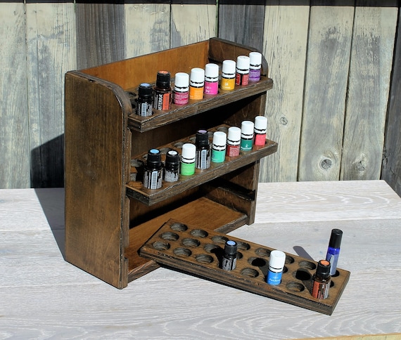 Essential oil storage display | Essential Oil Storage shelf | Essential oil Holder | Essential oil storage display | 72ct25