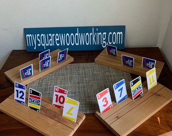 Playing cards card rack | Board game card keeper | Uno rack | Phase 10 card holder