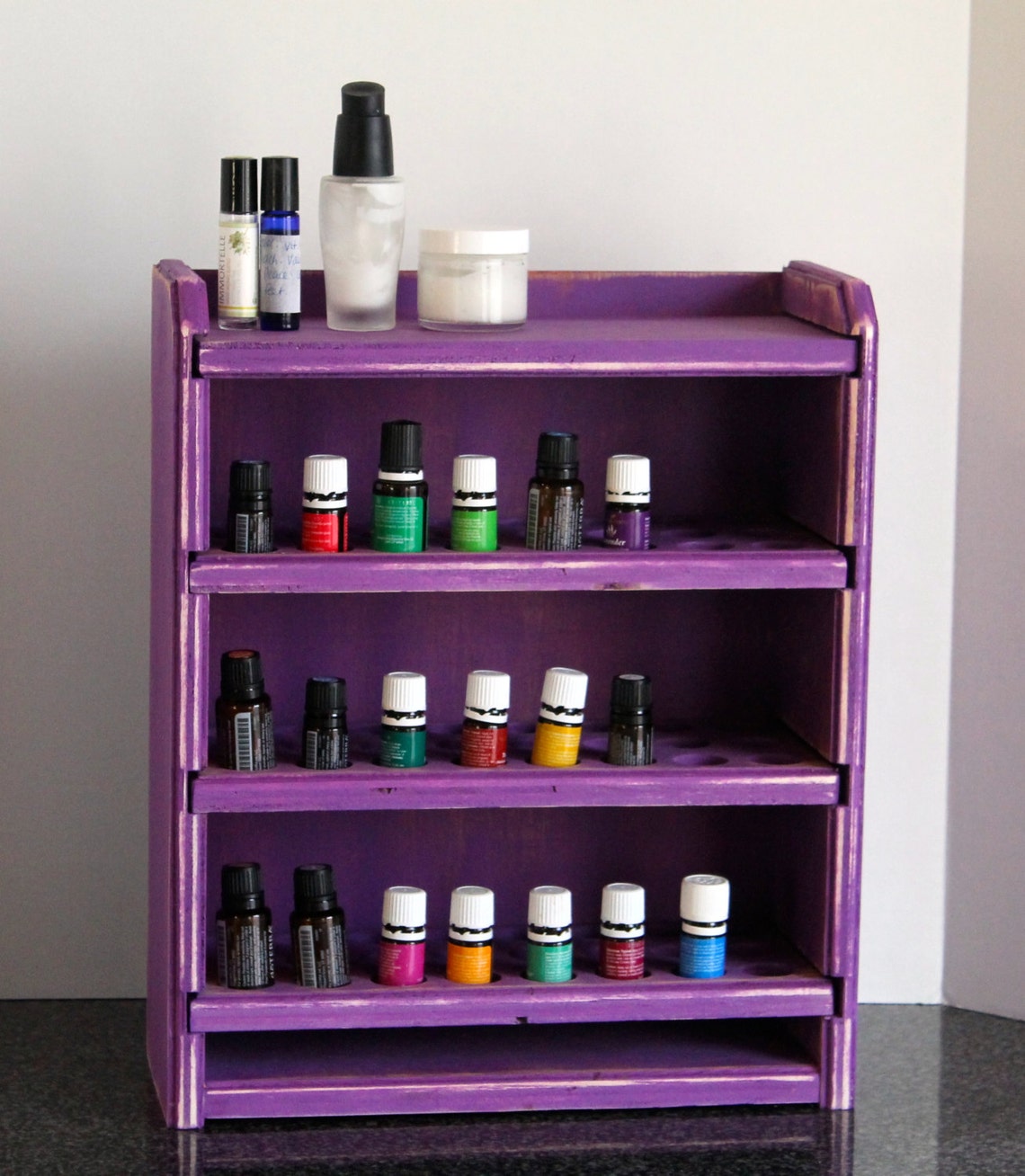 Essental oil storage organizer Essential oil holder Etsy