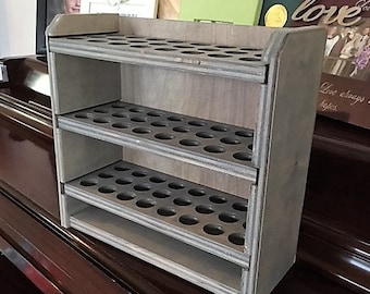 Estante para almacenar 72 botellas de aceites esenciales / Bandejas extraíbles