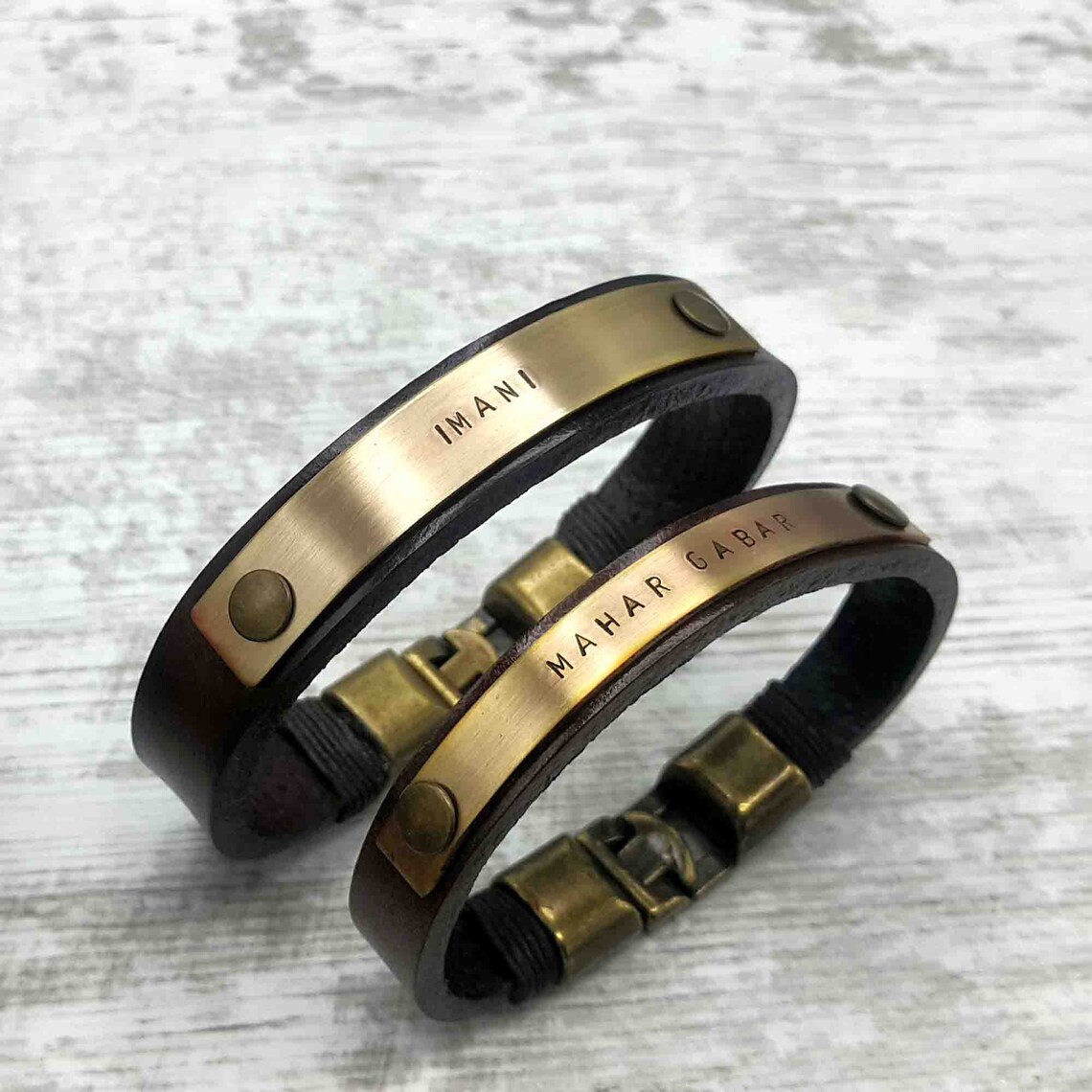 Anniversary bracelet for him and her Clearance