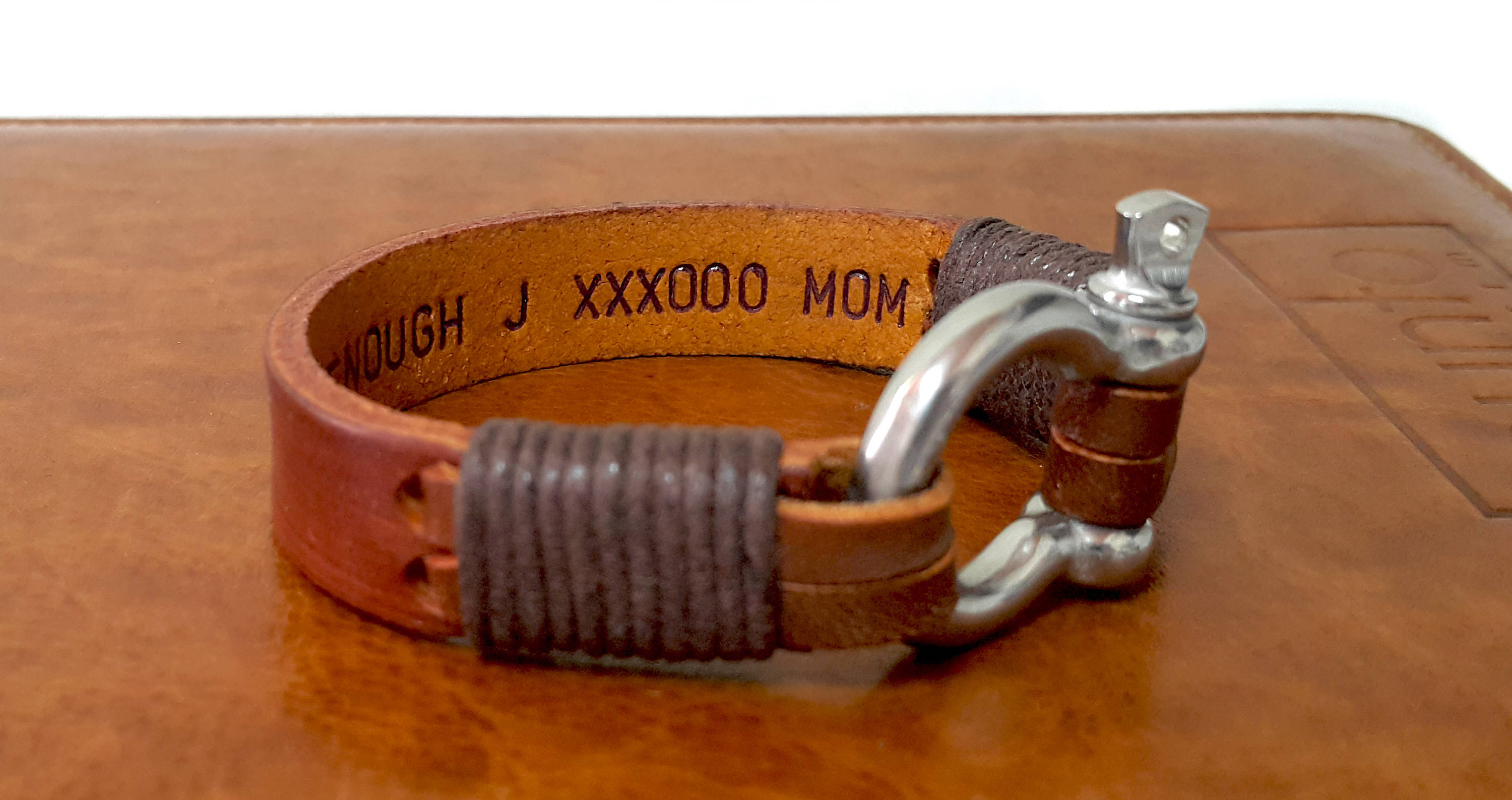 hidden engraved bracelet