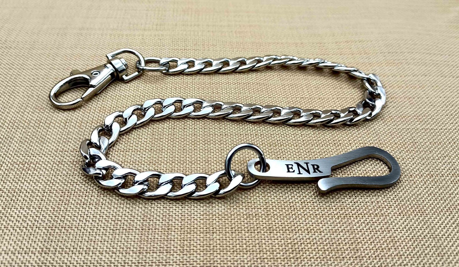 Stainless Steel Wallet Chain Stainless Steel Hook Mens or Etsy