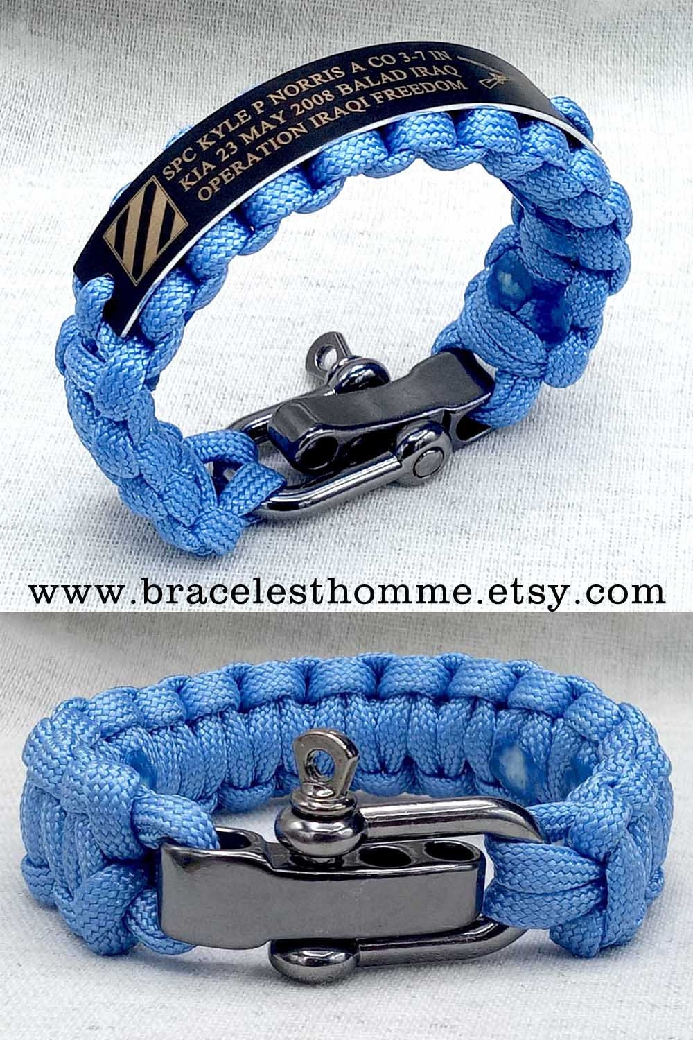 Double Crosser Woven Paracord Bracelet - Paracord Paul Bracelets