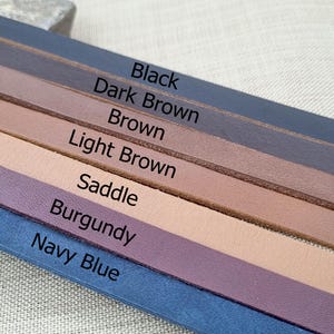 Personalized Copper 7th Anniversary Leather Bracelet - Engraved Keepsake image 6