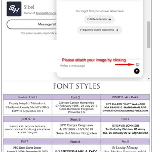 Puede incluir: Un gr&aacute;fico que muestra diferentes estilos de fuente con ejemplos de cada estilo. El gr&aacute;fico se titula "FONT STYLES".
