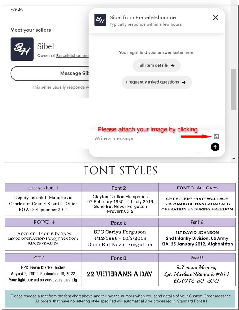 Puede incluir: Un gr&aacute;fico que muestra diferentes estilos de fuente con ejemplos de cada estilo. El gr&aacute;fico se titula "FONT STYLES".