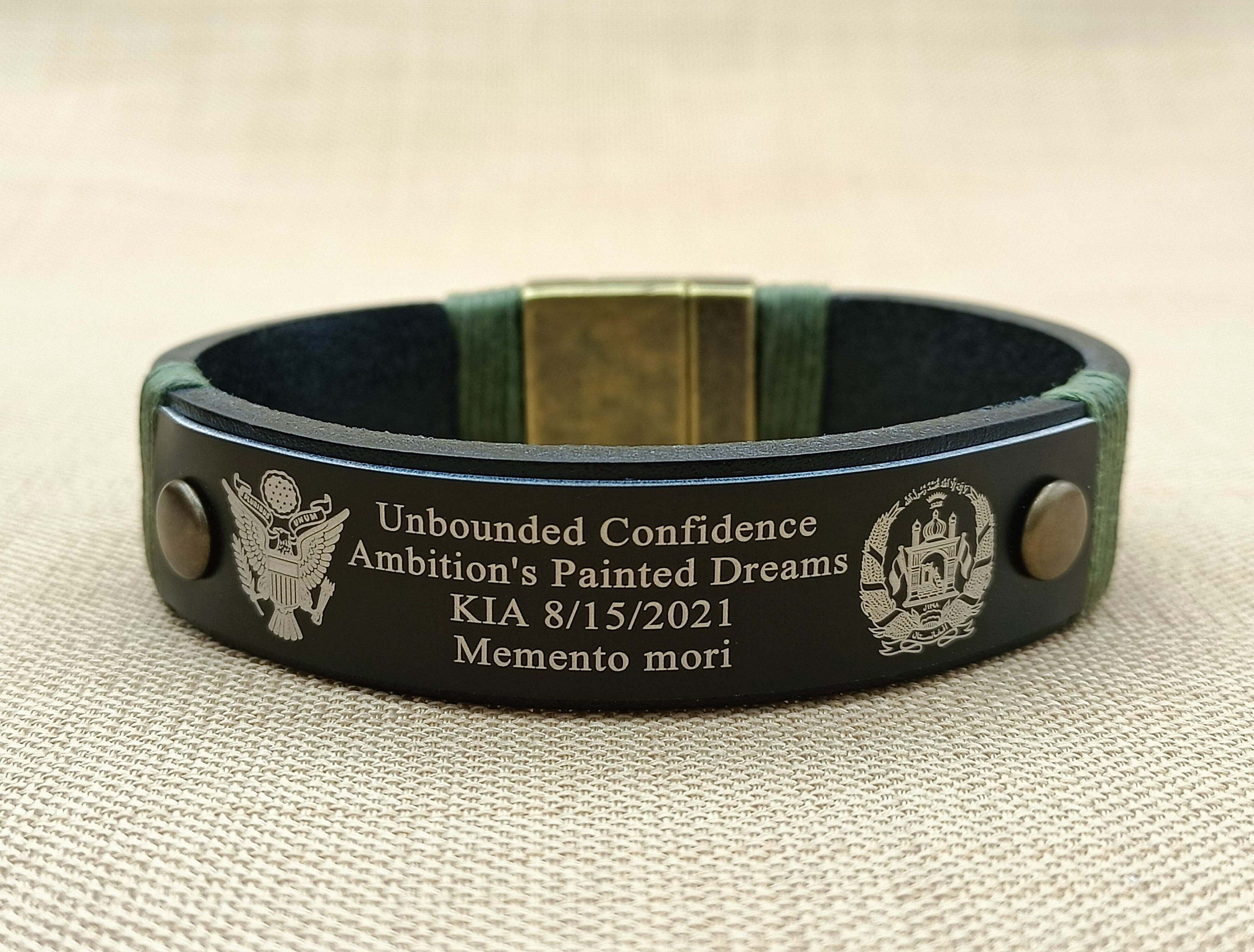 Military Memory Bracelet