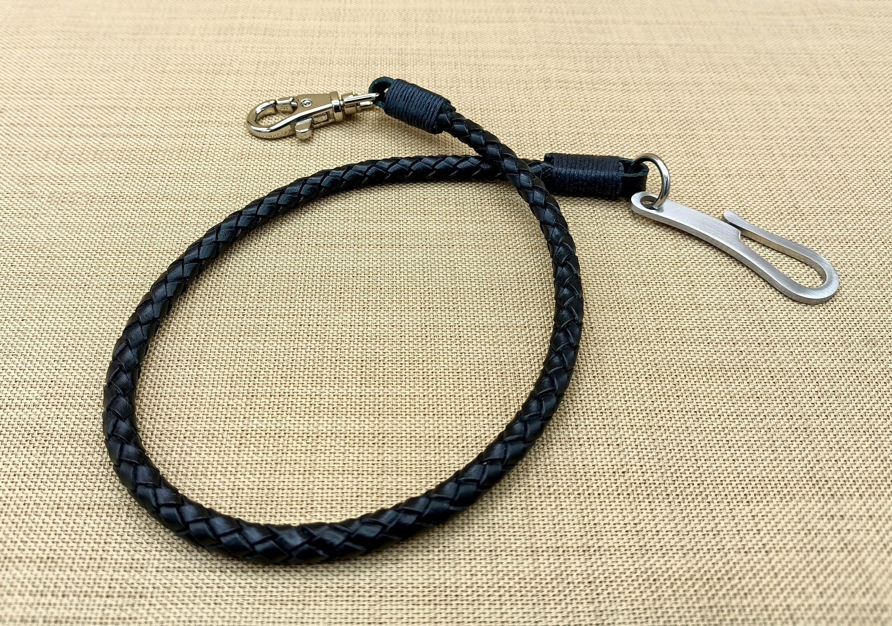 Wholesale WADORN Braided Leather Purse Chain Strap 