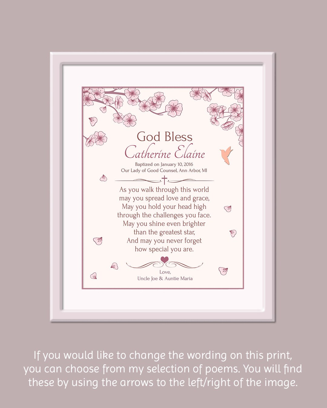 unique baptism gifts for girl