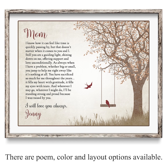 Poem for My Mom, DIGITAL DOWNLOAD, Perfect Mothers Day Gift, Mom Poem, Mom  Gifts, Mom Verse, Mom Print, Mother's Day Gift Present, Best Mom -   Sweden