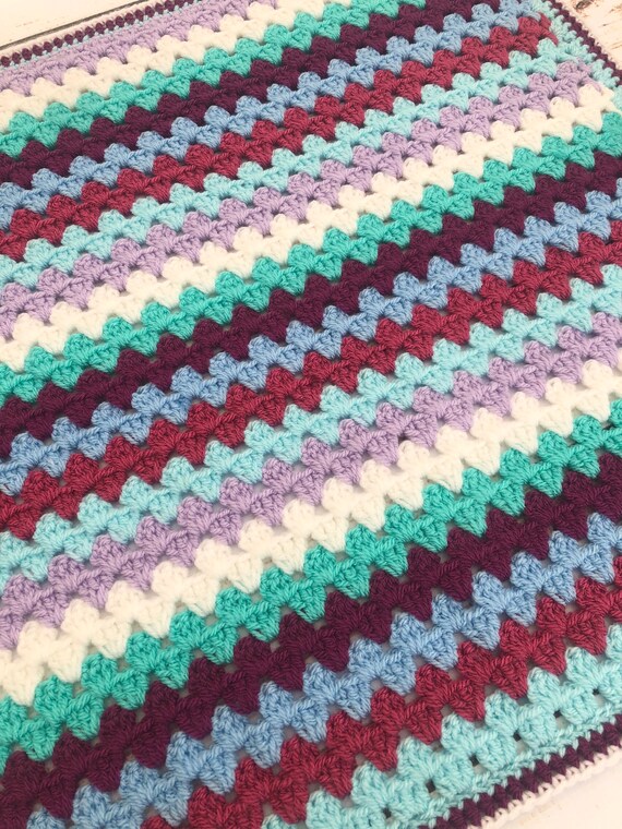 crochet car seat blanket