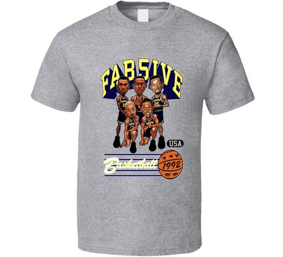 michigan fab 5 shirt