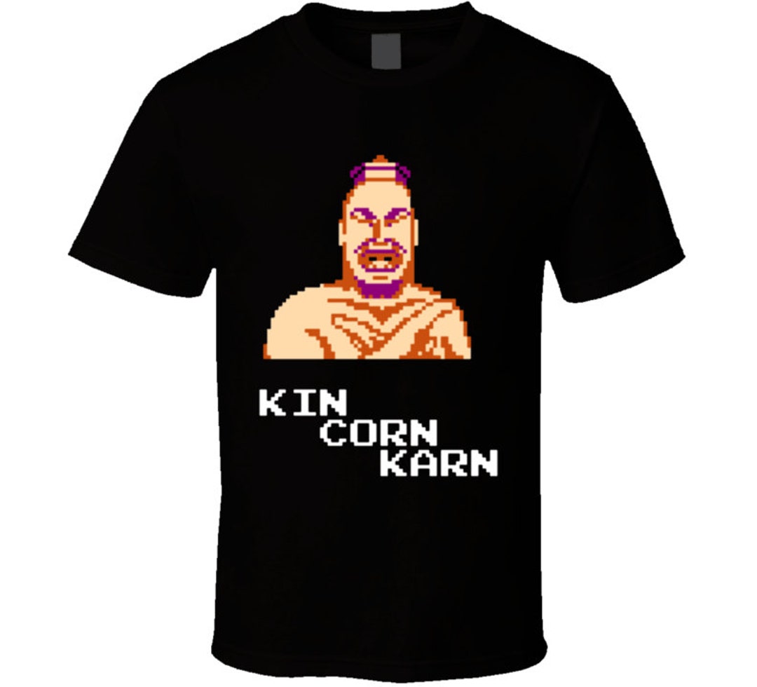 King Korn Karn Pro Wrestling Nes Nintendo T Shirt Etsy