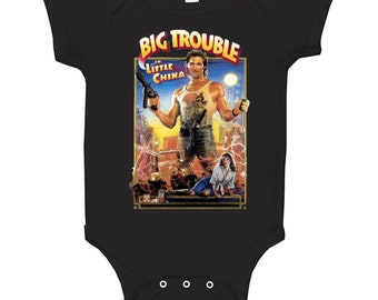 Big Trouble In Little China Retro 80's Movie Baby One Piece