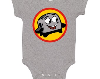 The Brave Little Toaster Kids Cartoon Retro Baby One Piece