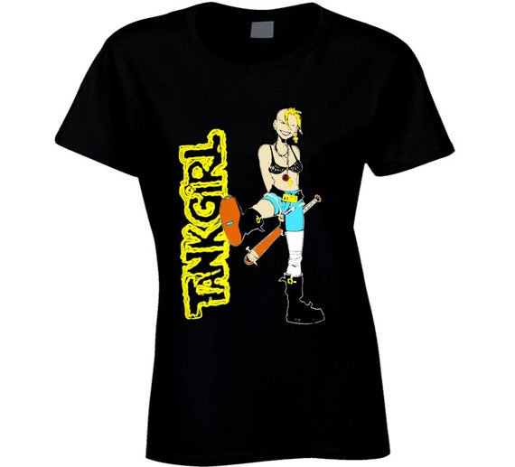 Tank Girl Retro Movie Ladies T Shirt - Etsy 日本 Tank Girl Retro Movie Ladies T Shirt - Etsy 日本