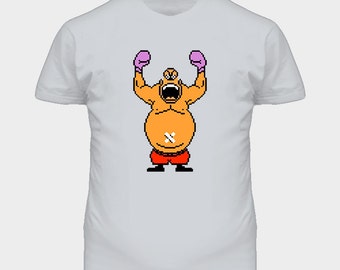 King Hippo Mike Tyson's Punchout T Shirt