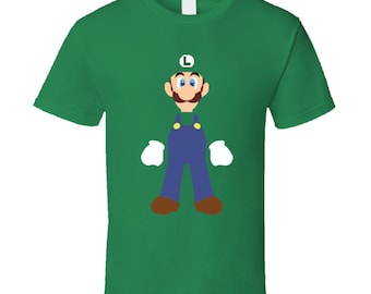 Super Mario Bros Luigi Nintendo Character T Shirt