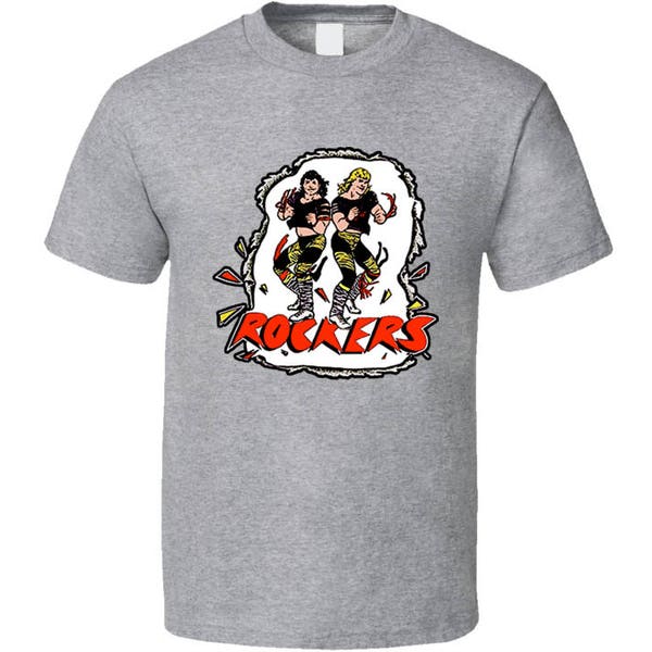 The Rockers Wrestling Tag Team Retro T Shirt