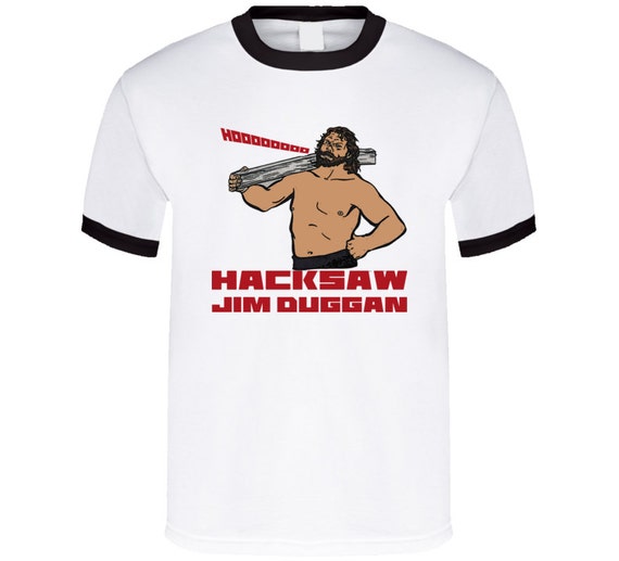 Hacksaw Jim Duggan Retro Wrestling T Shirt