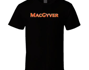 Macgyver Classic Tv Show T Shirt
