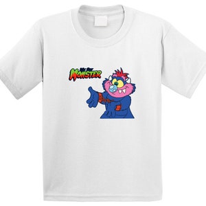 My Pet Monster Retro Cartoon Cool Fun Kids T Shirt