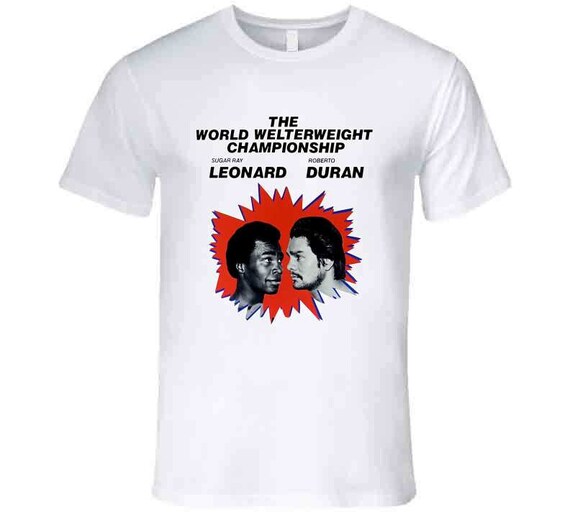 Sugar Ray Leonard Vs Roberto Duran Retro Boxing T Shirt - Etsy 日本