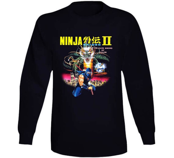 Ninja Gaiden 2 Nes Box Art Retro Video Game T Shirt - Etsy