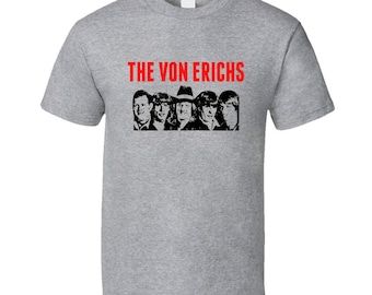 The Von Erich Family Retro Wrestling Grey T Shirt