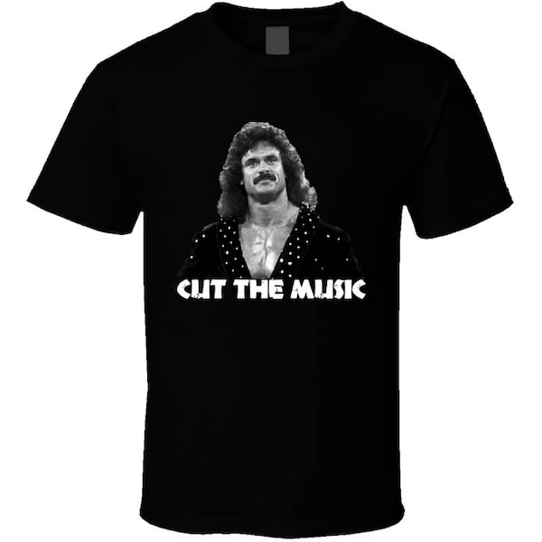 Ravishing Rick Rude Cut The Music Wrestling T Shirt