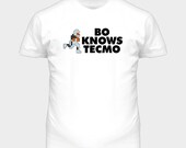Bo Jackson Bo Knows Tecmo Bowl T Shirt