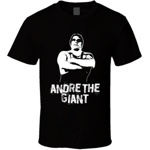 Andre The Giant Retro Legends Of Wrestling T Shirt