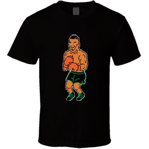 Mike Tyson 8 Bit Mike Tyson&#39;s Punch Out Boxing Video Game T Shirt