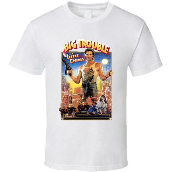 Big Trouble In Little China 80's Action Movie T Shirt