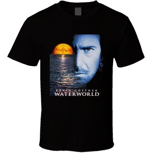 Waterworld Costner Retro 90&#39;s Action Movie T Shirt