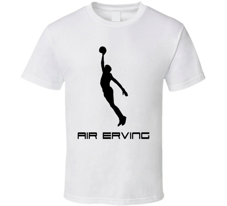 Julius Erving Dr J Air Irving T Shirt image 1
