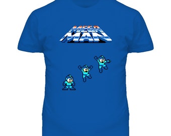 Mega Man Classic Nes Video Game T Shirt