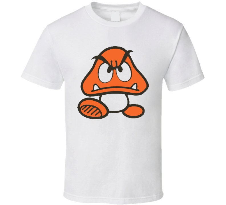 Goomba Super Mario Bros Nintendo T Shirt