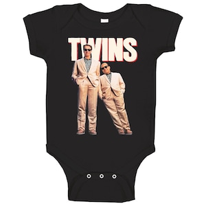 Twins Schwarzenegger Retro 80&#39;s Movie Baby One Piece