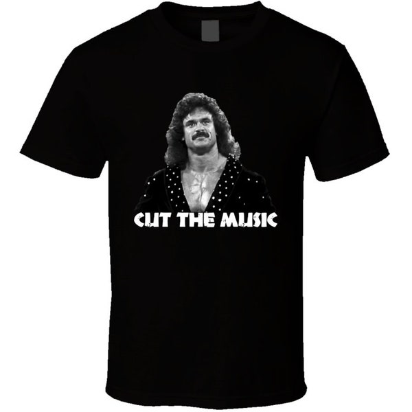 Ravishing Rick Rude Cut The Music Wrestling T Shirt