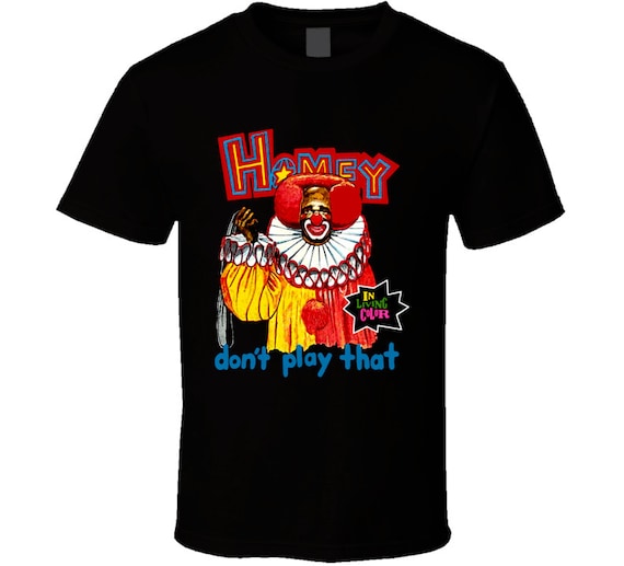 In Living Color Homey the Clown T Shirt - Etsy