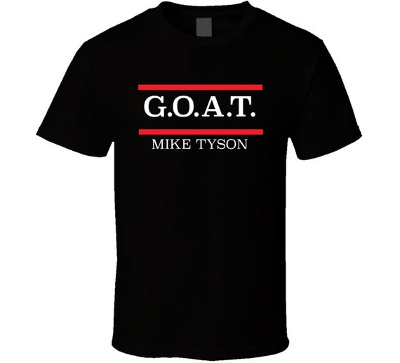 Mike tyson t shirt goat Clearance