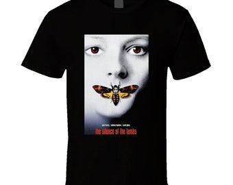 The Silence Of The Lambs 90's Thriller Retro Movie T Shirt