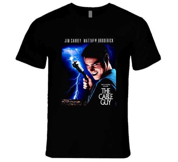 サ*ル様 90's THE CABLE GUY tee The Cable Guy Jim Carrey Retro 90's Movie T Shirt - Etsy