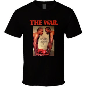Sugar Ray Leonard Vs Tommy Hearns Retro Boxing Fight T Shirt