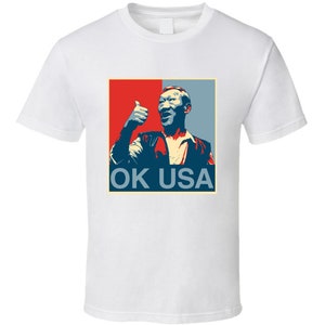 Ok Usa Bloodsport 80&#39;s Action Movie Hope Funny T Shirt